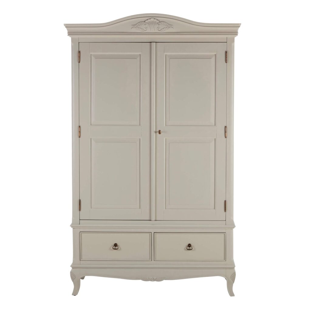 Limoges Painted Double Wardrobe