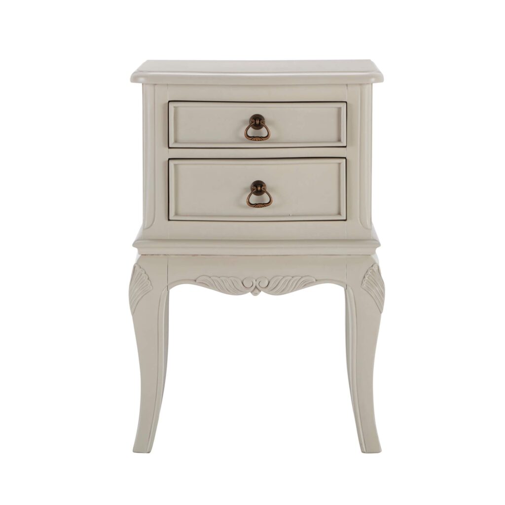 Limoges Painted 2 Drawer Bedside